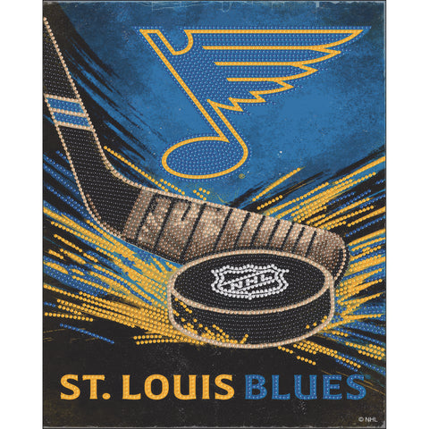 St. Louis Blues<br>Slapshot Diamond Painting Craft Kit