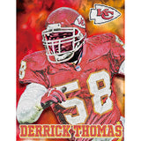 Kansas City Chiefs<br>Derrick Thomas Diamond Painting Craft Kit