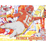 Kansas City Chiefs<br>Patrick Mahomes MVP Diamond Painting Craft Kit