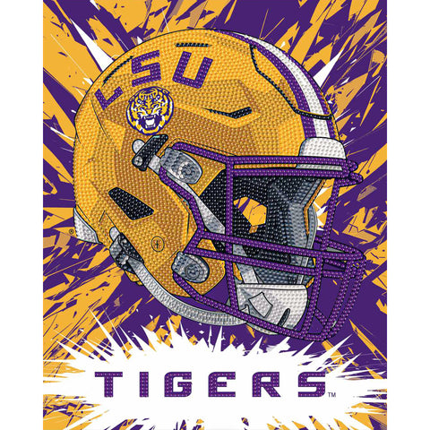 LSU Tigers<br>Helmet Diamond Painting Craft Kit