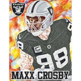 Las Vegas Raiders<br>Maxx Crosby Diamond Painting Craft Kit
