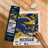 Michigan Wolverines<br>Helmet Diamond Painting Craft Kit