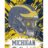 Michigan Wolverines<br>Helmet Diamond Painting Craft Kit