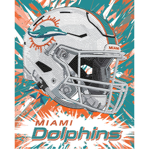 Miami Dolphins<br>Helmet Diamond Painting Craft Kit
