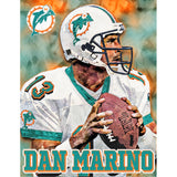 Miami Dolphins<br>Dan Marino Diamond Painting Craft Kit