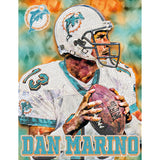 Miami Dolphins<br>Dan Marino Diamond Painting Craft Kit