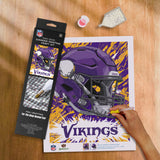Minnesota Vikings<br>Helmet Diamond Painting Craft Kit