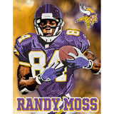 Minnesota Vikings<br>Randy Moss Diamond Painting Craft Kit