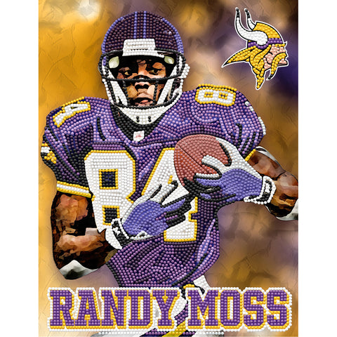 Minnesota Vikings<br>Randy Moss Diamond Painting Craft Kit