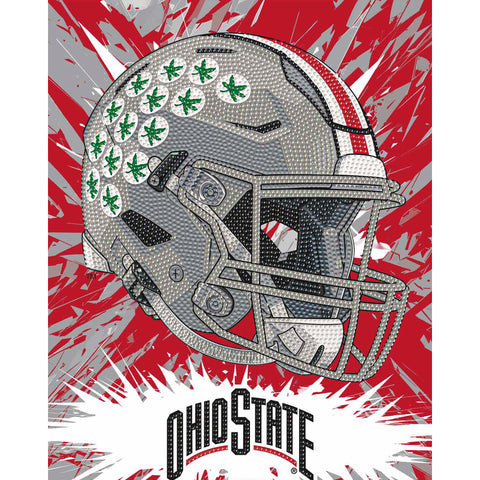 Ohio State Buckeyes<br>Helmet Diamond Painting Craft Kit