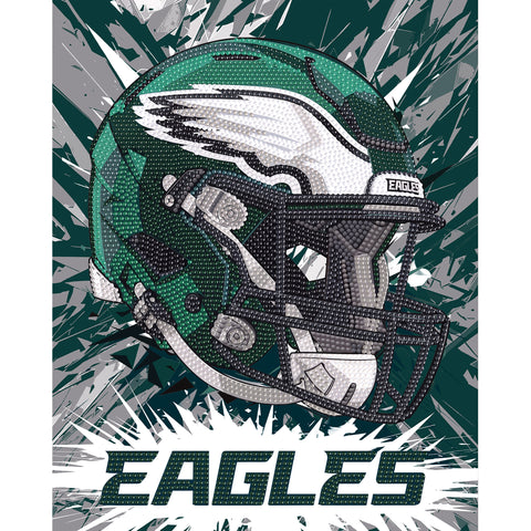 Philadelphia Eagles<br>Helmet Diamond Painting Craft Kit
