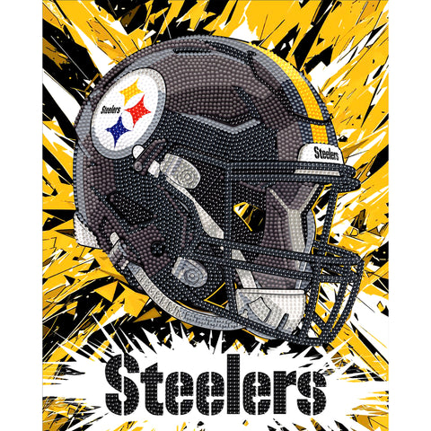 Pittsburgh Steelers<br>Helmet Diamond Painting Craft Kit