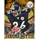 Pittsburgh Steelers<br>Jerome Bettis Diamond Painting Craft Kit