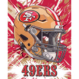 San Francisco 49ers<br>Helmet Diamond Painting Craft Kit