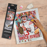 San Francisco 49ers<br>Brock Purdy Diamond Painting Craft Kit