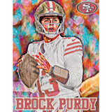San Francisco 49ers<br>Brock Purdy Diamond Painting Craft Kit