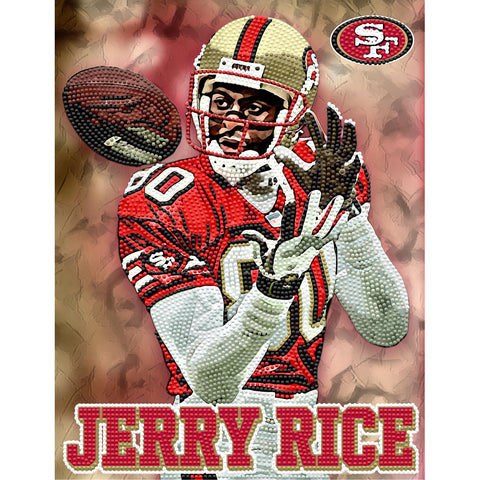 San Francisco 49ers<br>Jerry Rice Diamond Painting Craft Kit
