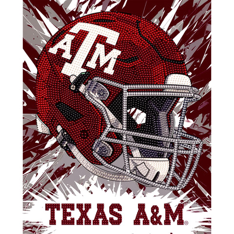 Texas A&M Aggies<br>Helmet Diamond Painting Craft Kit
