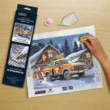 Tennessee Volunteers<br>Winter Farm Truck<br>Diamond Painting Craft Kit