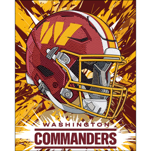 Washington Commanders<br>Helmet Diamond Painting Craft Kit