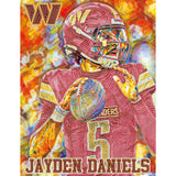 Washington Commanders<br>Jayden Daniels Diamond Painting Craft Kit