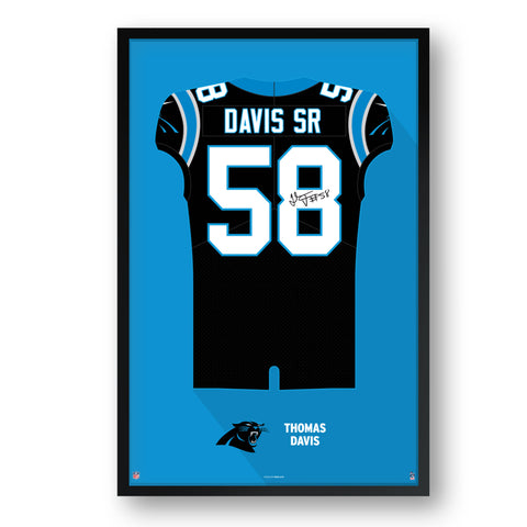 Carolina Panthers<br>Thomas Davis Sr Jersey Print