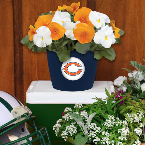 plant pots chicago Chicago BearsButton Pot - 2 Pack