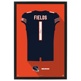 Chicago Bears<br>Justin Fields Jersey Print