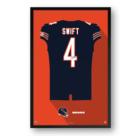 Chicago Bears<br>DeAndre Swift Jersey Print