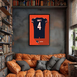 Chicago Bears<br>DeAndre Swift Jersey Print