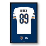 Chicago Bears<br>Mike Ditka Jersey Print