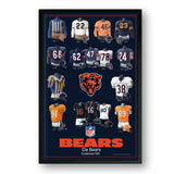 Chicago Bears<br>Uniform Heritage Vertical Print