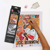 Cincinnati Bengals<br>Joe Burrow Diamond Painting Craft Kit