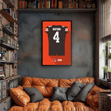 Cleveland Browns<br>Deshaun Watson Jersey Print