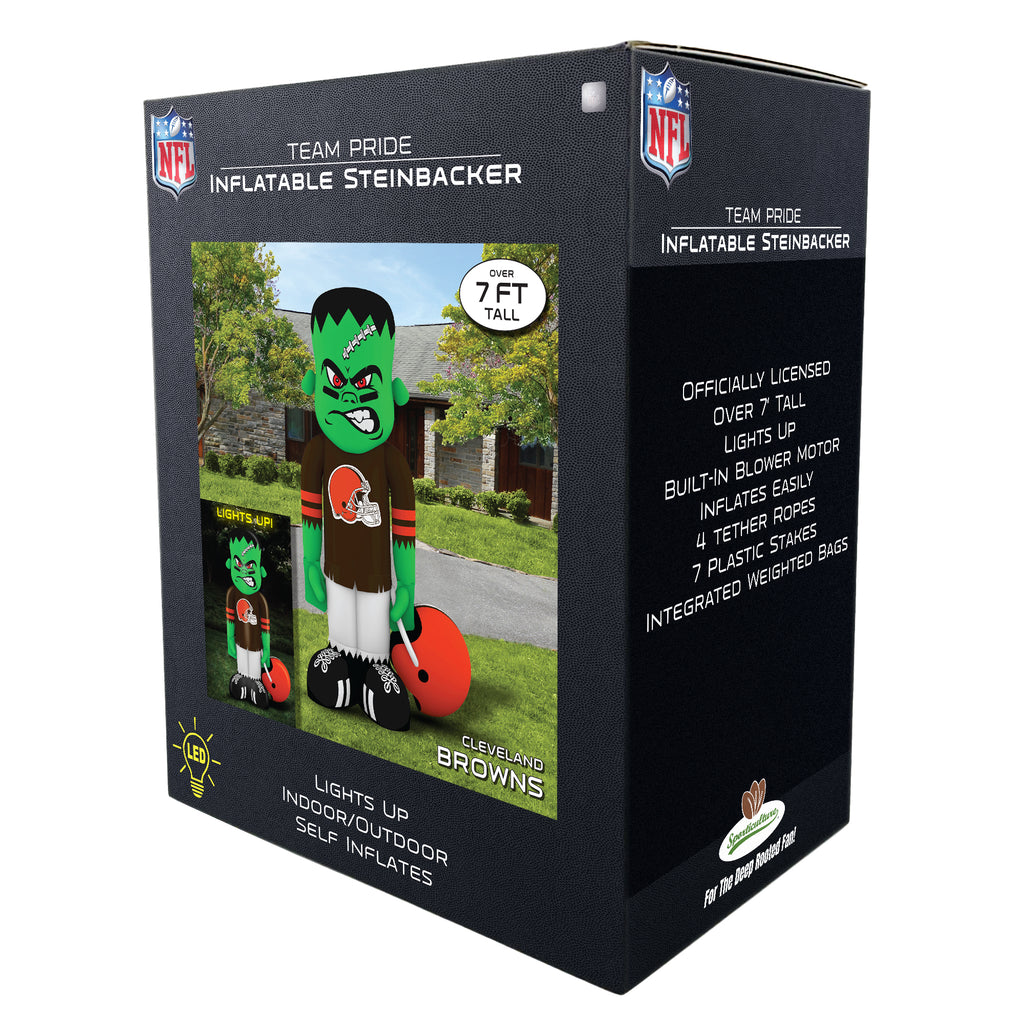 Cleveland BrownsInflatable Steinbacker - For The Deep Rooted Fan ...
