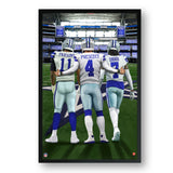 Dallas Cowboys<br>Parsons, Prescott, And Diggs<br>3 Player Print