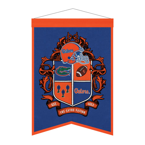 Florida Gators<br>Winning Streak Team Crest Banner