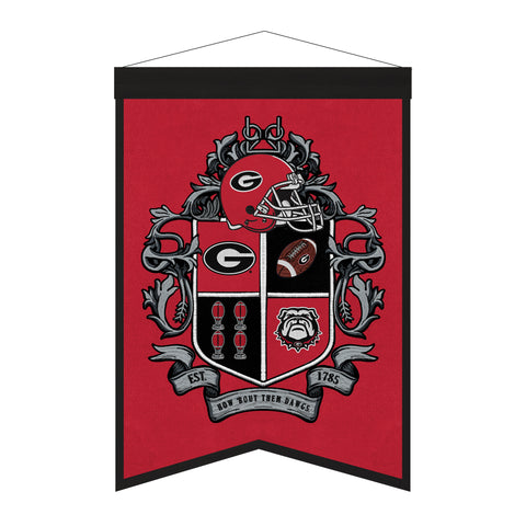 Georgia Bulldogs<br>Winning Streak Team Crest Banner