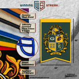 Green Bay Packers<br>Winning Streak Team Crest Banner