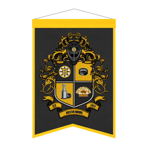 Boston Bruins<br>Winning Streak Team Crest Banner