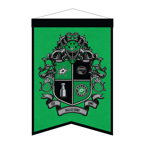 Dallas Stars<br>Winning Streak Team Crest Banner