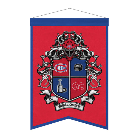 Montreal Canadiens<br>Winning Streak Team Crest Banner