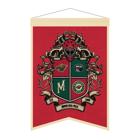 Minnesota Wild<br>Winning Streak Team Crest Banner