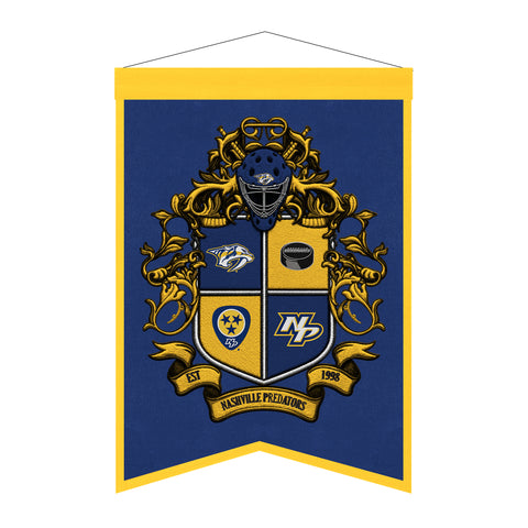 Nashville Predators<br>Winning Streak Team Crest Banner