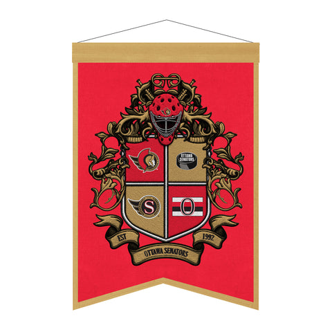 Ottawa Senators<br>Winning Streak Team Crest Banner