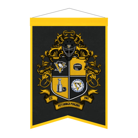 Pittsburgh Penguins<br>Winning Streak Team Crest Banner