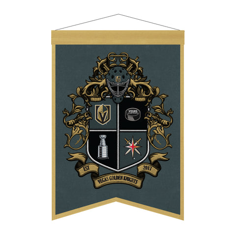 Vegas Golden Knights<br>Winning Streak Team Crest Banner