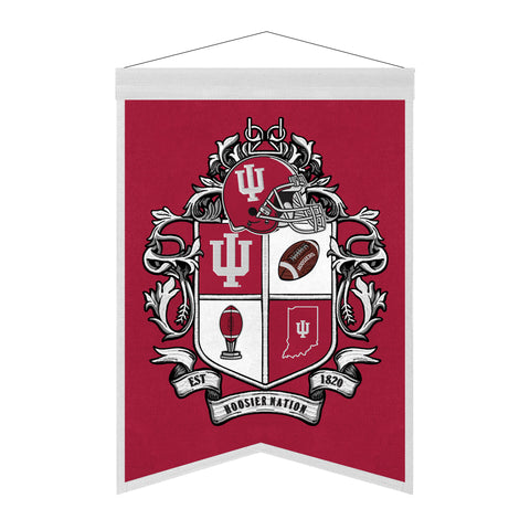 Indiana Hoosiers<br>Winning Streak Team Crest Banner
