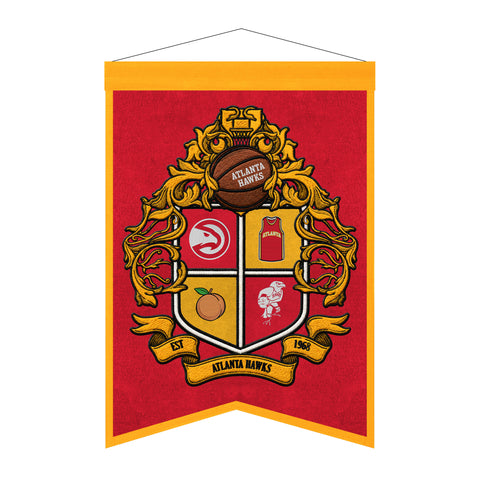 Atlanta Hawks<br>Winning Streak Team Crest Banner
