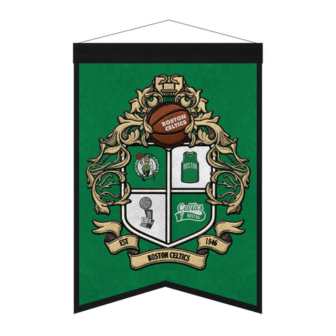 Boston Celtics<br>Winning Streak Team Crest Banner